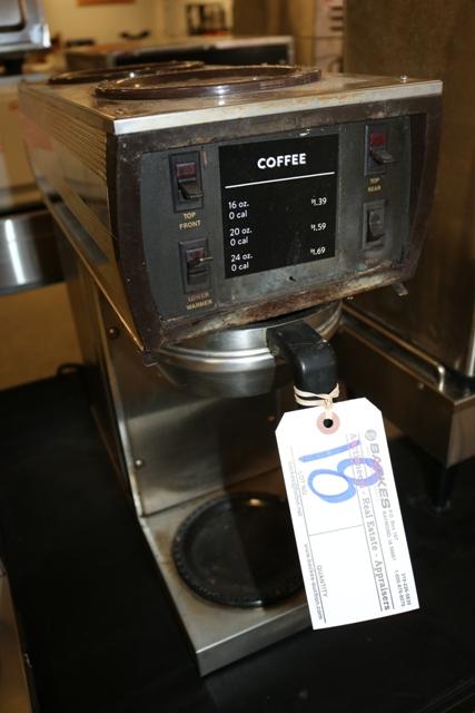 Bunn F15 counter top 3 pot coffee brewer