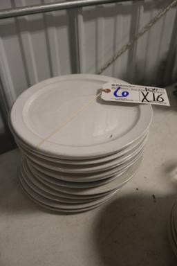 Times 16 - 10" white plates