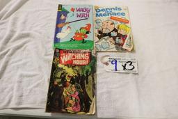 3- Wacky Witch -Gold Key $.20 90265-404, Dennis the menace, The Witchy hour