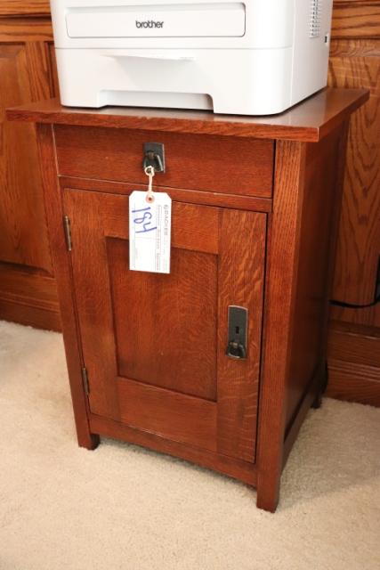 Stickley 20" wide office cabinet