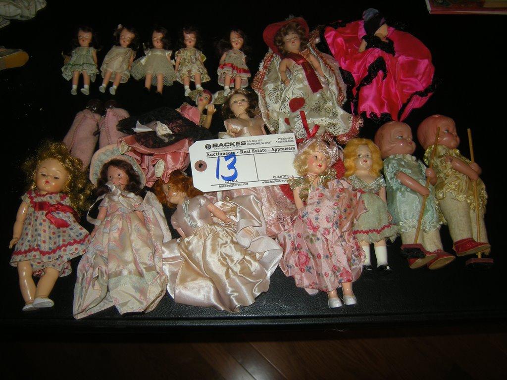 All to go  Day of the week dolls and assortment of dolls