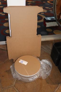 All to go - Round cardboard & pizza boxes