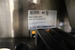 Bunn model Dual SH 120/208v MECH 1.5G/5.7 dual coffee brewer with two satel