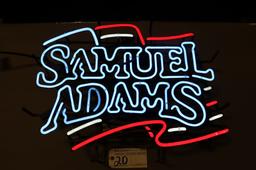 18" x 24" Samuel Adams lighted neon light