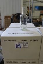 Times 16 - Cases of 750 ml clear glass wine bottles