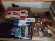 All to go - mouse traps, lighter, gloves and more    3 boxes
