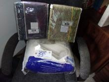 Bedsack Mattress pad,  NEW, and comforters    total of 3