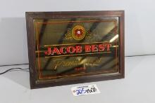 14" x 20" Jacob's Best lighted wall sign