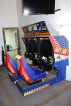 Sega "Indy 500" side by side racing video game - will not power up - as is