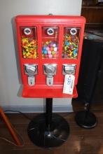 3 product candy vending machine - no key