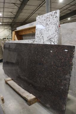 All to go - Solid surface remnants - comes with wood constructed A frame -