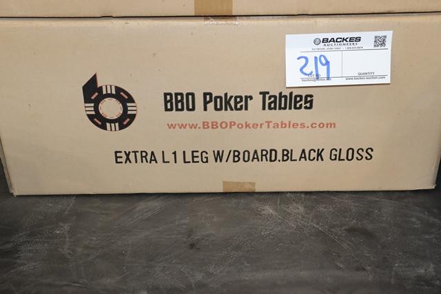 New BBO high gloss poker table base only