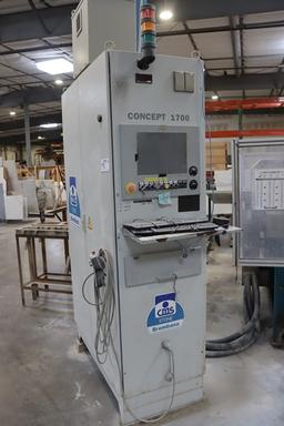 Brembana CMS Concept 1700 CNC - 3 axis Stone Machine Center - 67" x 142" be