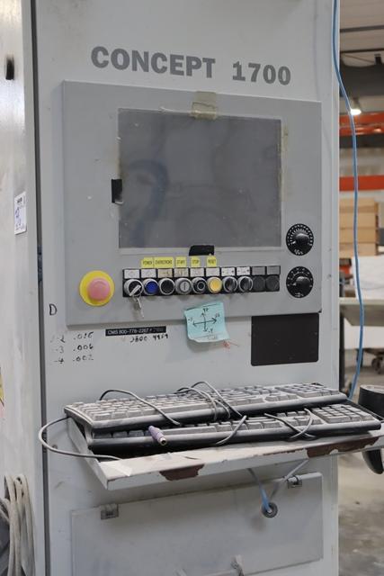 Brembana CMS Concept 1700 CNC - 3 axis Stone Machine Center - 67" x 142" be