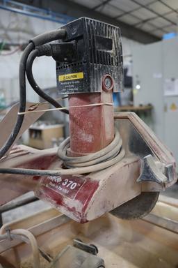 MK Diamond 370 wet tile saw