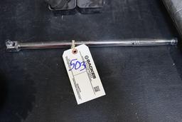 18" long 3/8" breaker bar