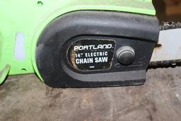 Pair to go - Portland 14" electric chain saws