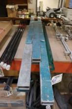 All to go - 5) 1-1/2" x 3" aluminum stiffeners for moving granite