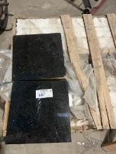 Pallet BLACK GALAXY granite tile - 18"x18"x1/2" - 72pcs.