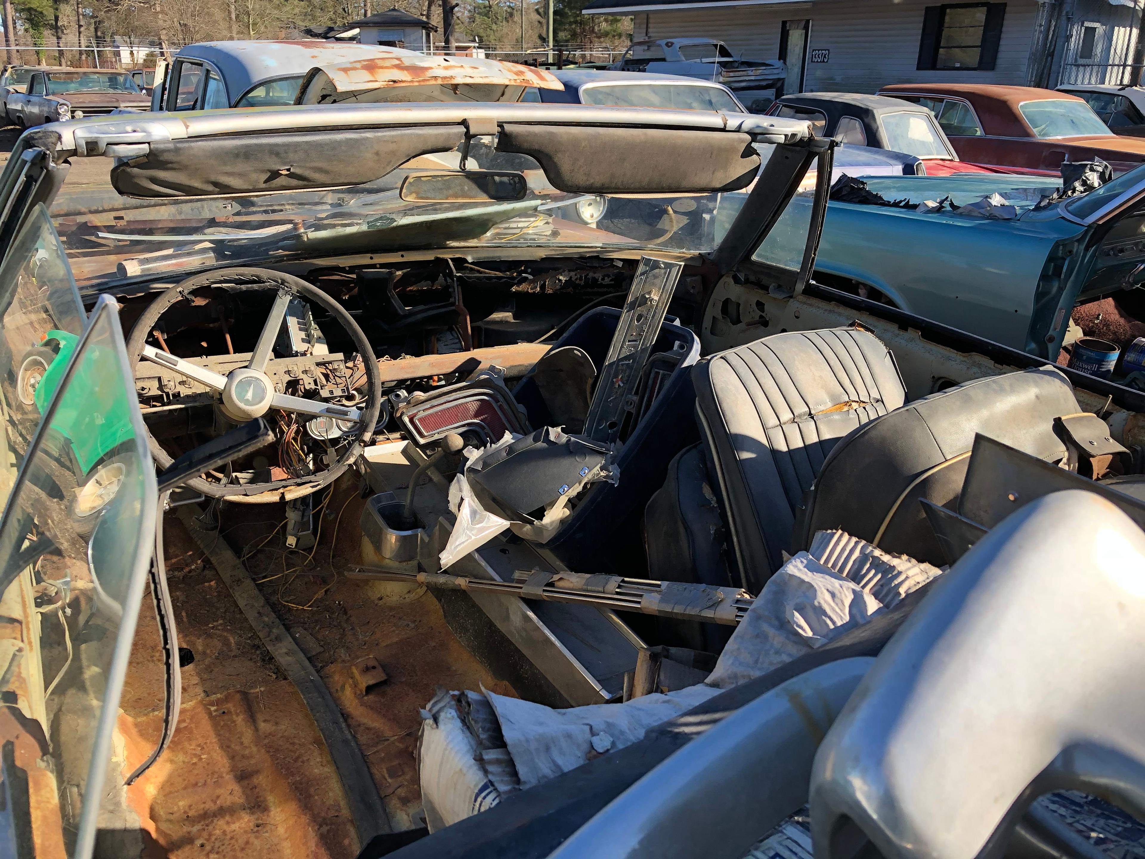 1965  Pontiac  Catalina Convertible  Color:  Rust