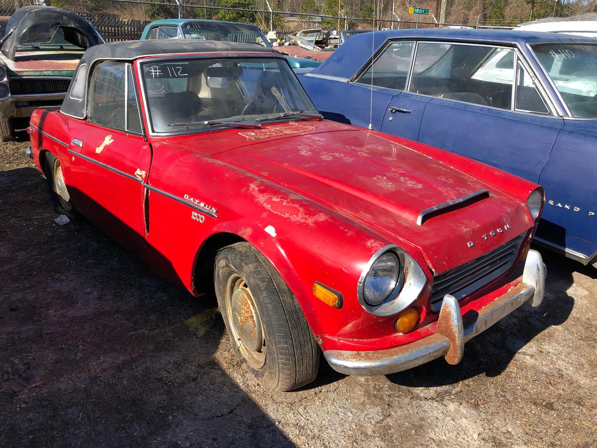 1968  Datsun  1600  Color:  Red