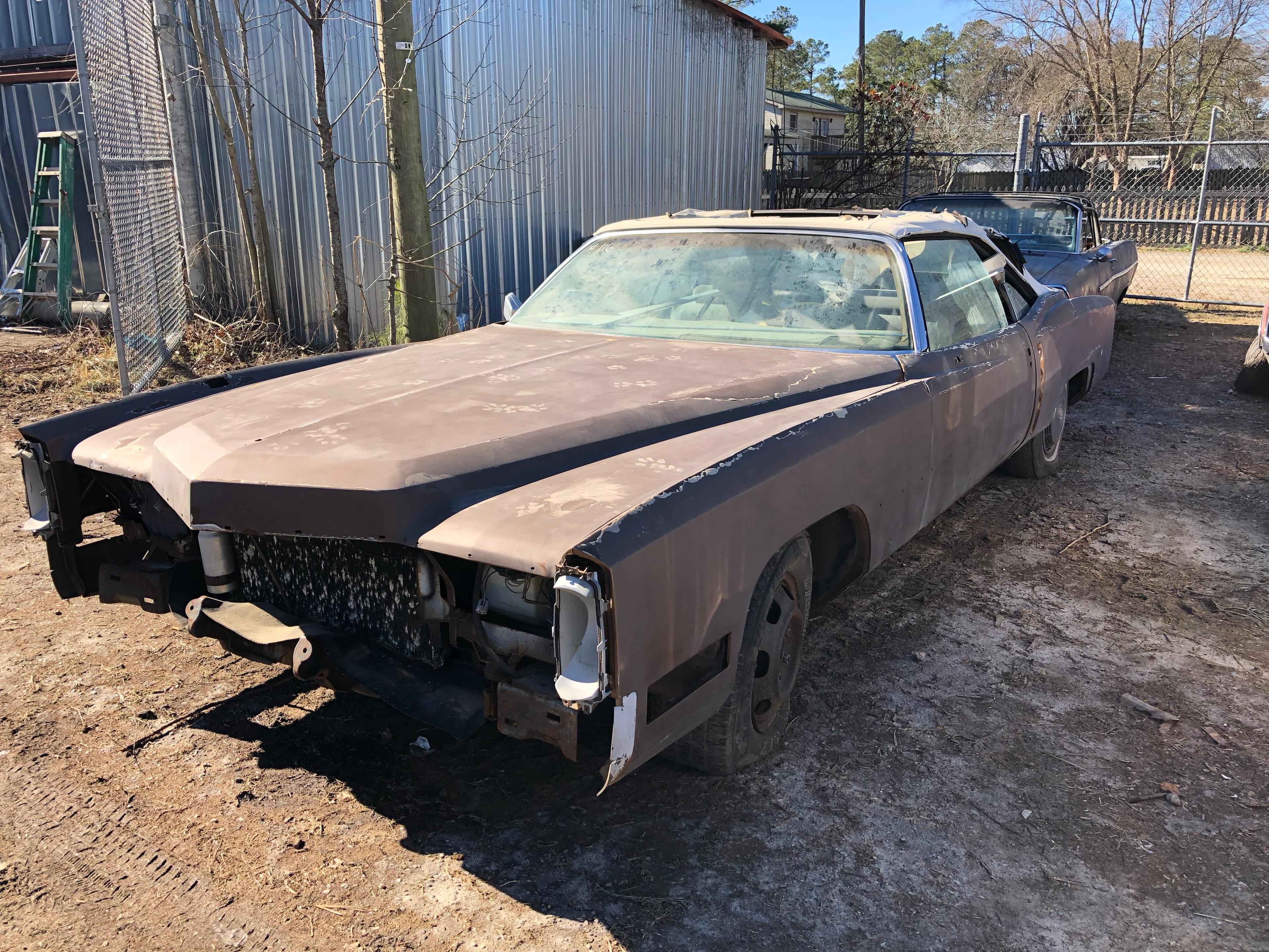 1972  Cadillac  Eldorado convertible  Color:  brown