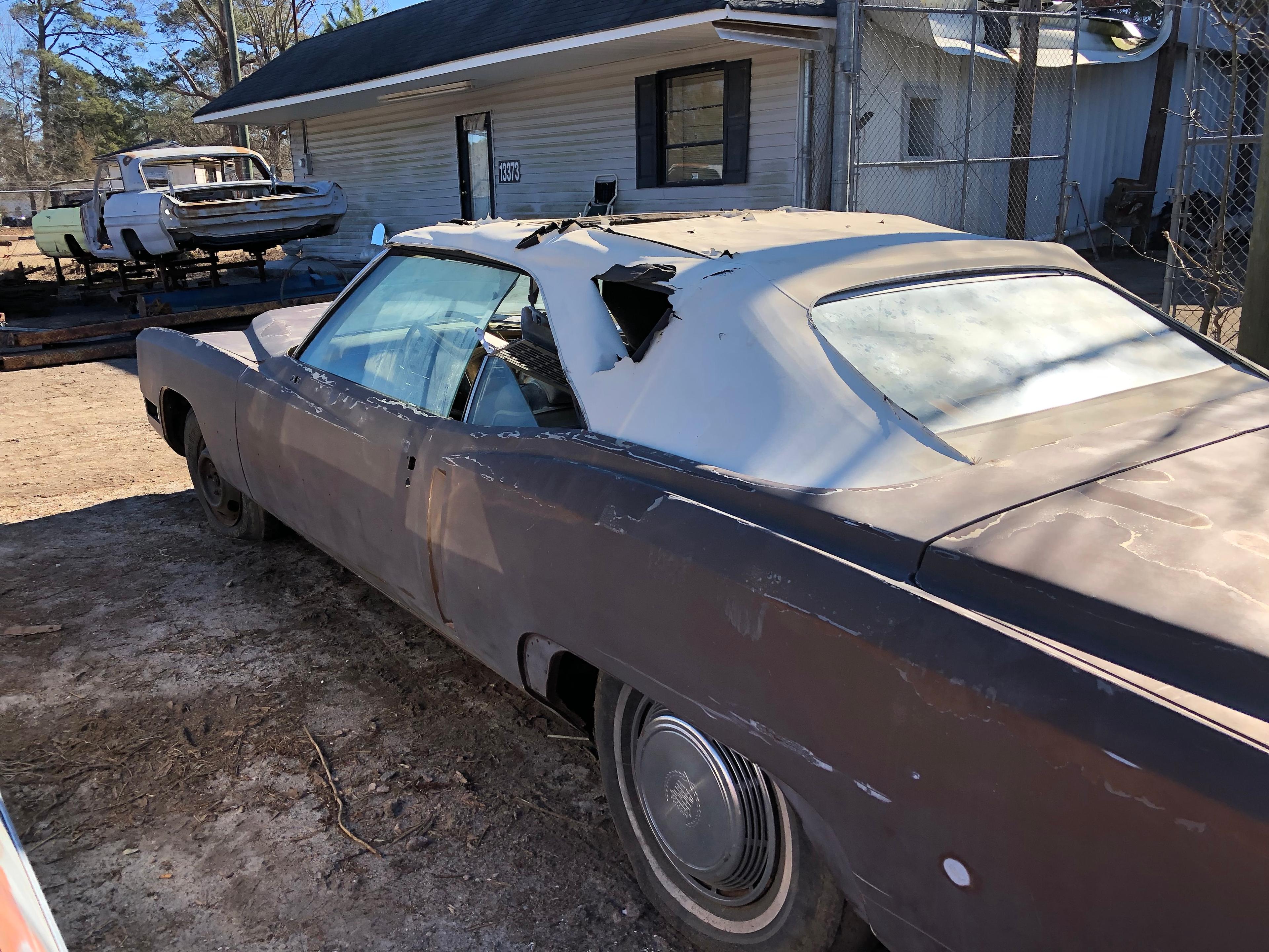 1972  Cadillac  Eldorado convertible  Color:  brown