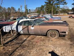 1972  Cadillac  Eldorado convertible  Color:  brown