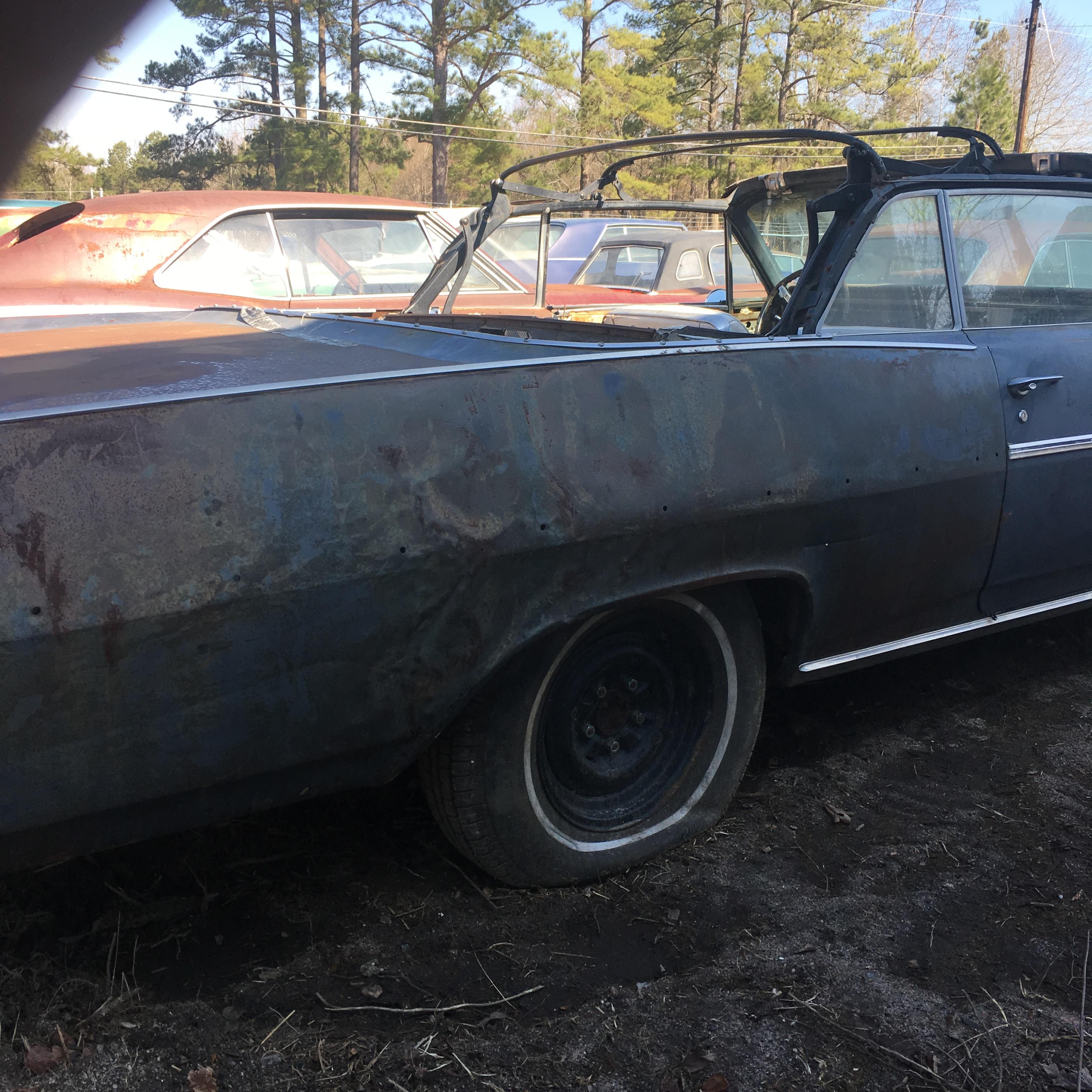 Pontiac  Catalina Convertible  Color:  Black