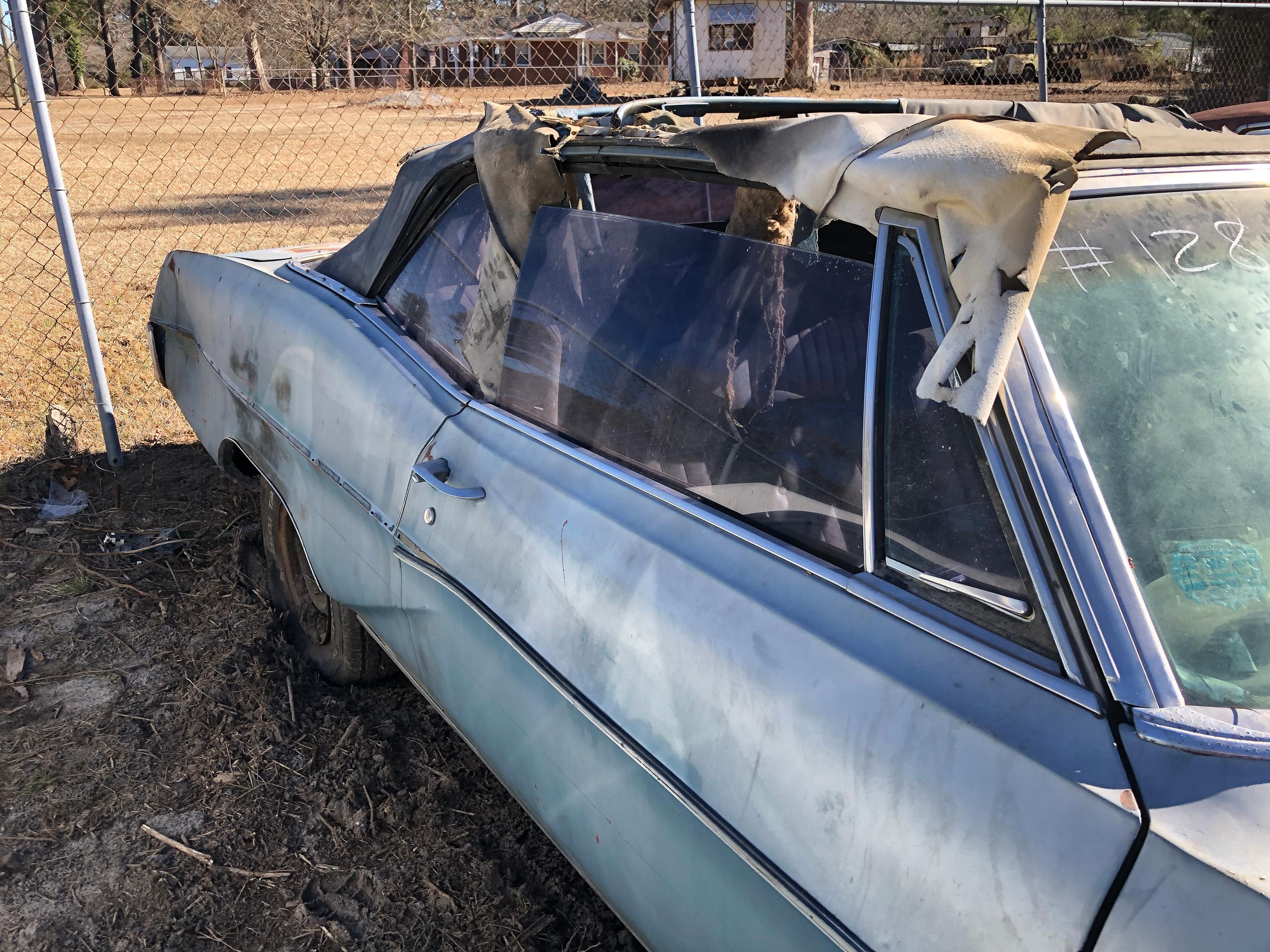 1967  Pontiac  Grand Prix Convertible  Color:  Blue