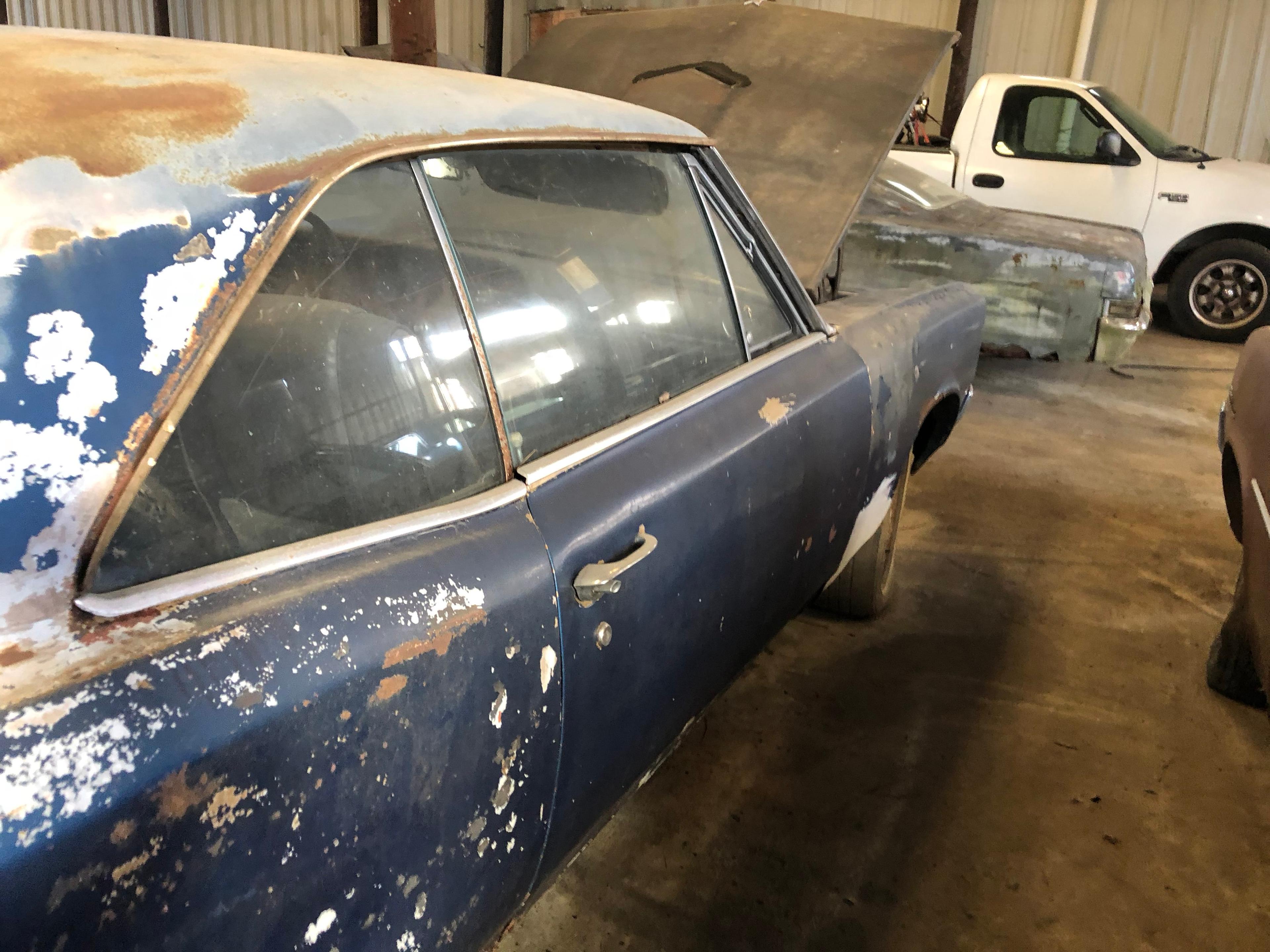 1967  Pontiac  GTO  Color:  Blue