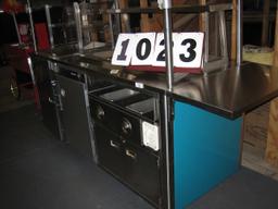 Used Cres Cor Concession Stand A1932; 91" wide x 36" deep x 58" tall