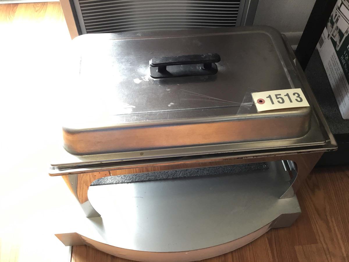 Used SS 8 Quart Chafer with Pan