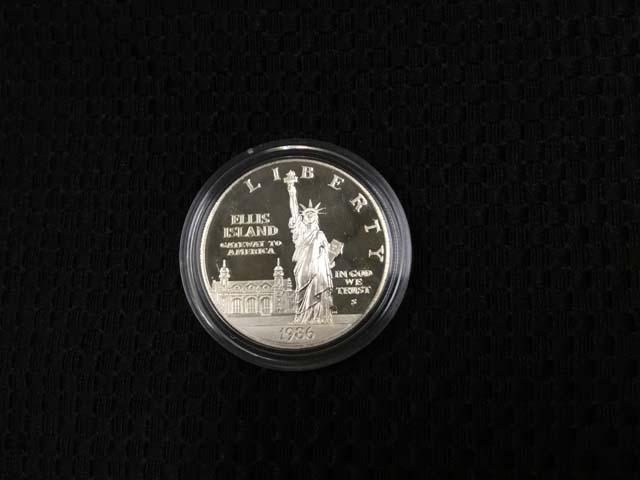 1986 United States Liberty Coin One Dollar, Boxed Set; Uncirculated