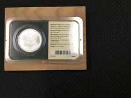 2010 Silver American Eagle Fine Silver Dollar; Uncirculated Condition; 99.93% Silver Composition