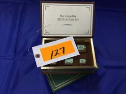 The Complete 2012 and 2013 US Coin Sets, Never Circulated Rolls of Dollars (12), Half Dollars (12),
