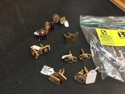 Bag of Cuff Links (Various Styles/Designs)