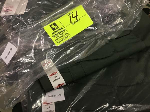 Two Pair Truspec 24-7 Series Tactical Pants, Size 38 Unhemmed, Green