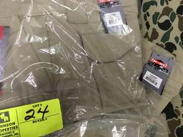 Two Pair Truspec 24-7 Series Tactical Pants, Size 10 Unhemmed, Khaki