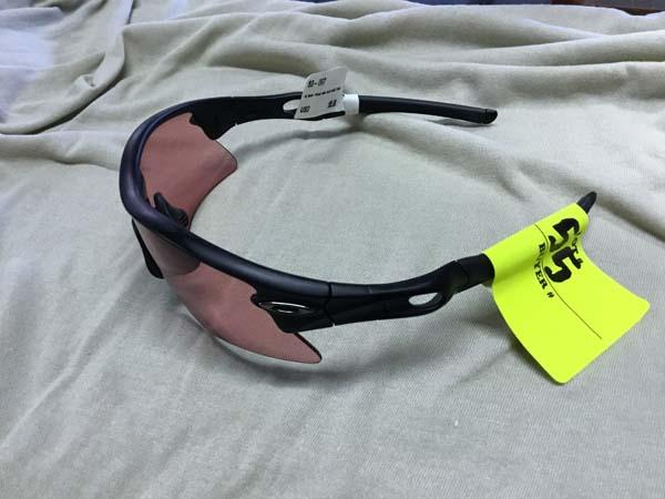 Oakley Safety/Shooting Glasses, #53-097, Black Frames