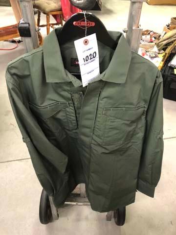 Tru-Spec 24/7 Series Long Sleeve Uniform Shirt, Size Medium, Olive Drab