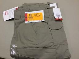 Two Pair of Tru-Spec Women's Tactical Pants, 18 Unhemmed, Khaki