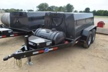 2023 960 GAL FUEL TRAILER W/ MSO AND DEF