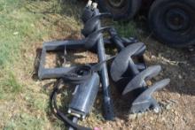 SKID STEER POST HOLE DIGGER 2AUGERS