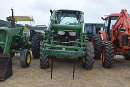 JD 6105M 4WD C/A W/ LDR AND BUCKET