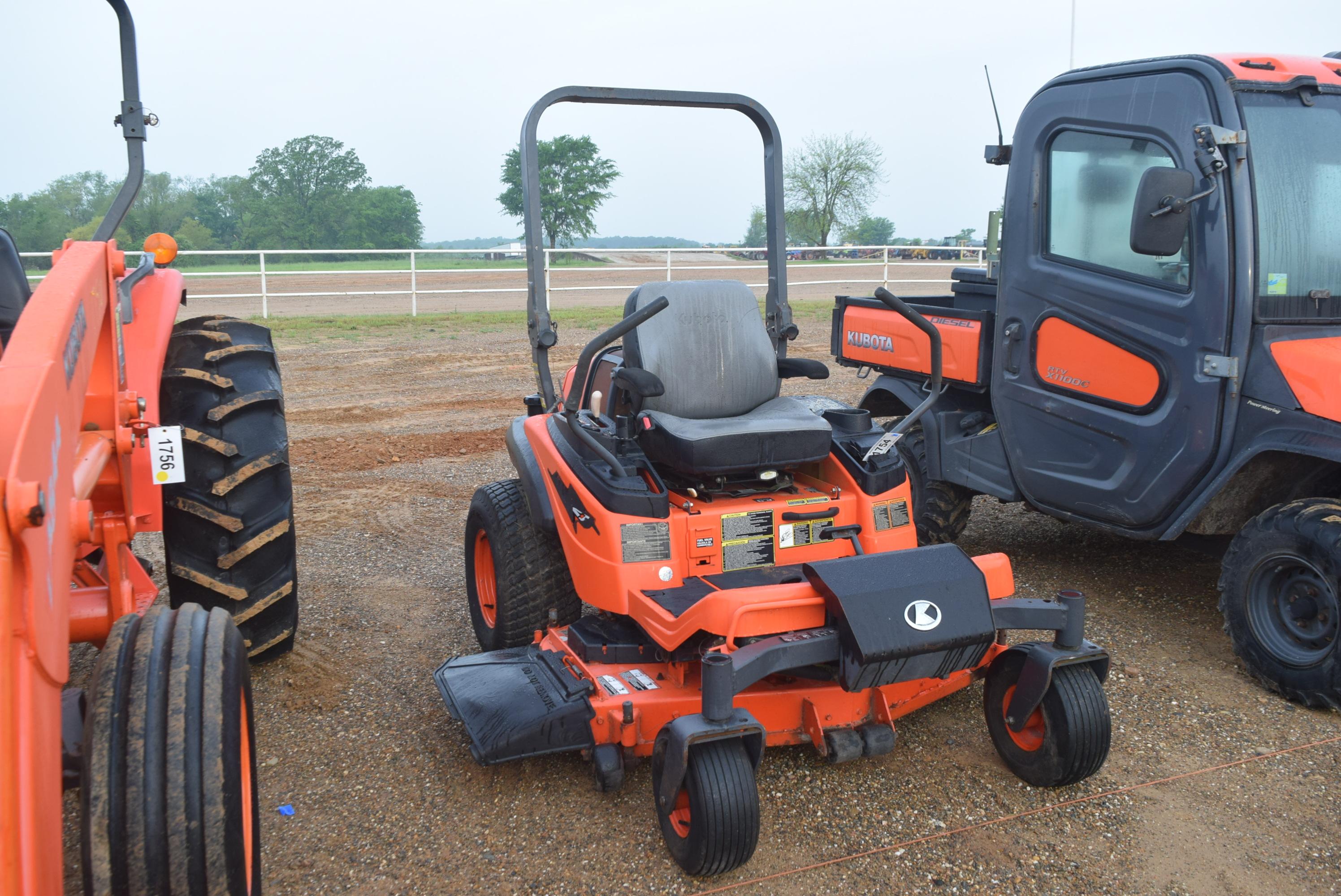 KUBOTA ZD321 ROPS ZERO TURN MOWER