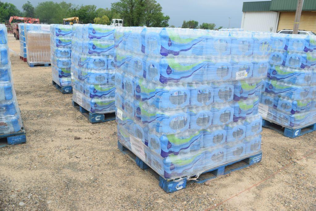 3 PALLETS OF WATER