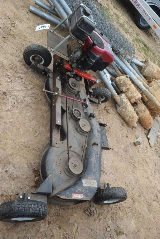 CRAFTSMAN PULL BEHIND MOWER