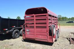 14ft BP STOCK TRAILER