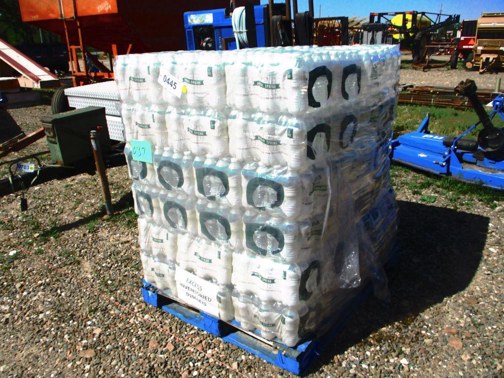 PALLET OF WATER